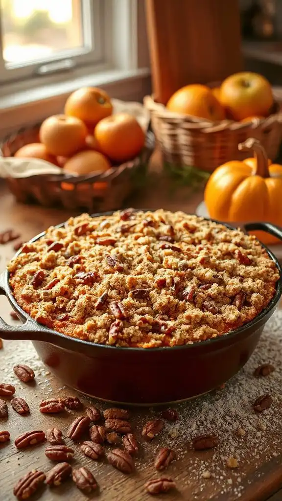 warm sweet potato dessert