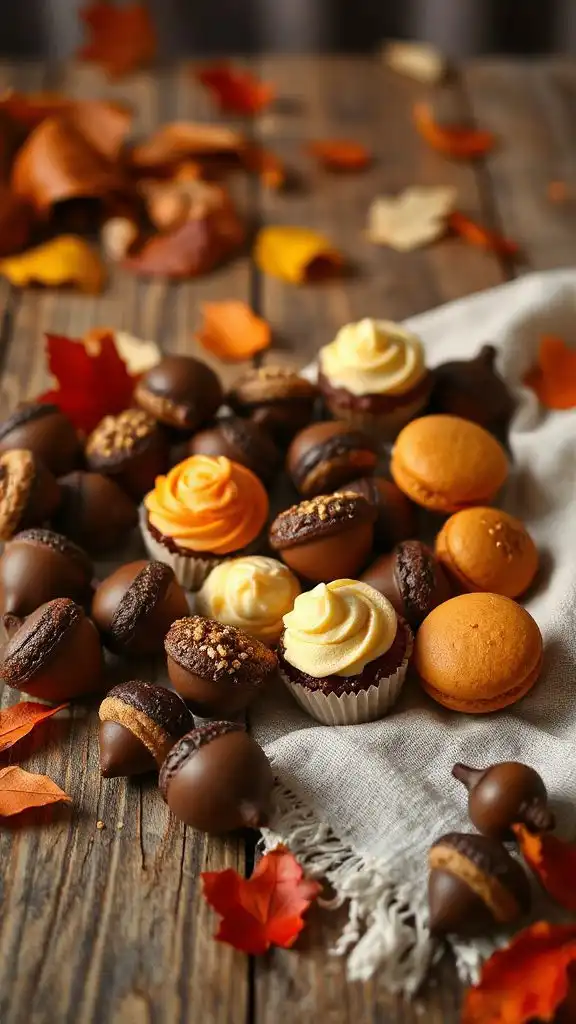 whimsical chocolate peanut butter treats