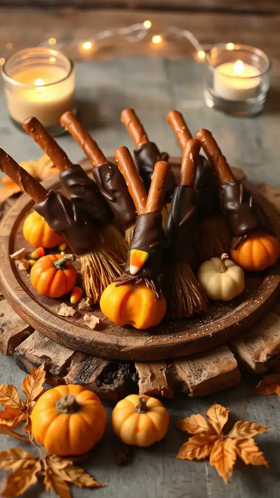 whimsical halloween chocolate treats