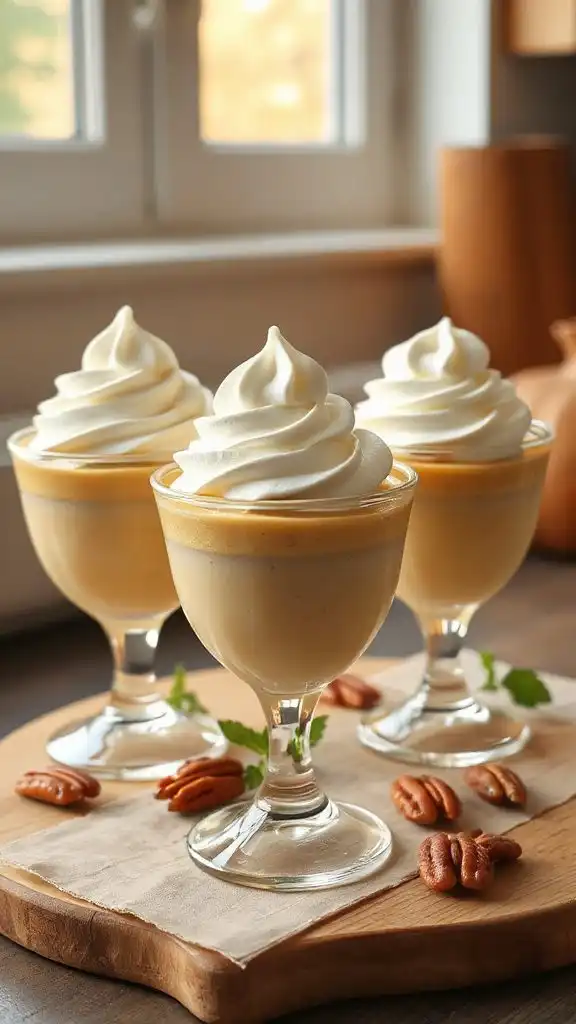 whipped cream dessert garnish