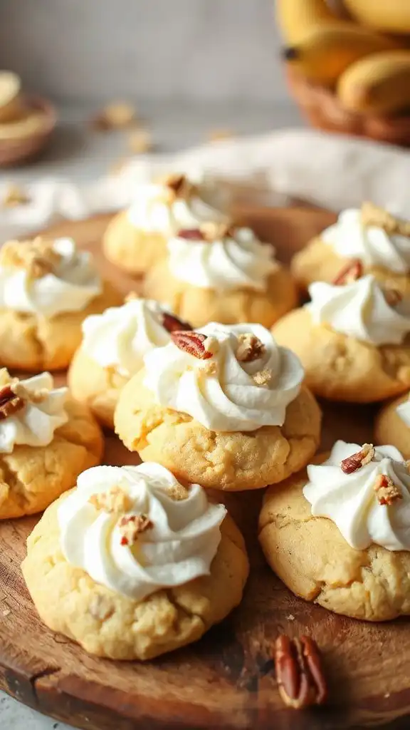 whipped topping banana cookies