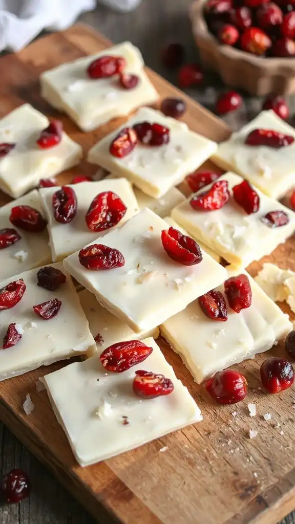 white chocolate cranberry bark recipe white chocolate cranberry bark recipe