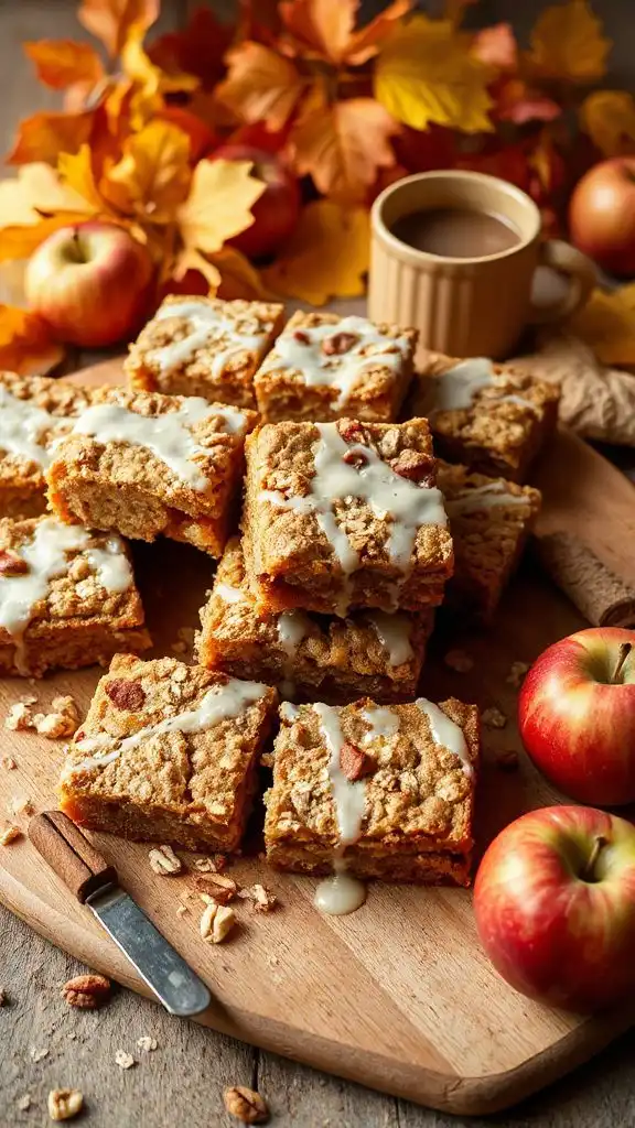 wholesome apple cinnamon bars