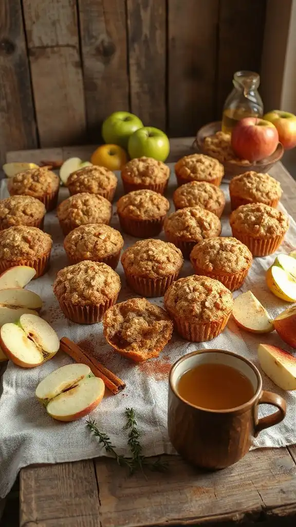 wholesome apple oatmeal muffins wholesome apple oatmeal muffins