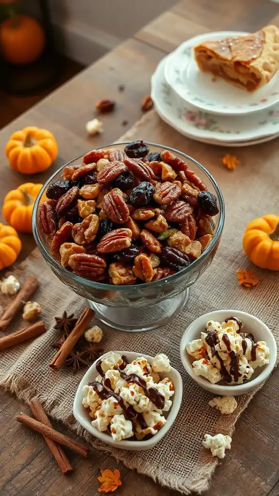wholesome nutty fall treat