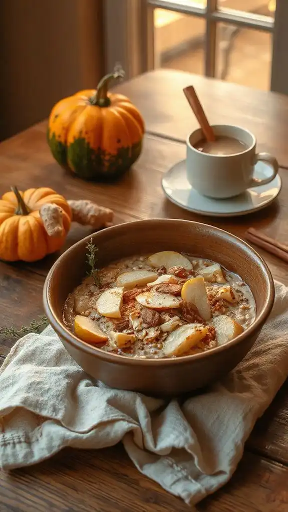 wholesome pear ginger oatmeal recipe