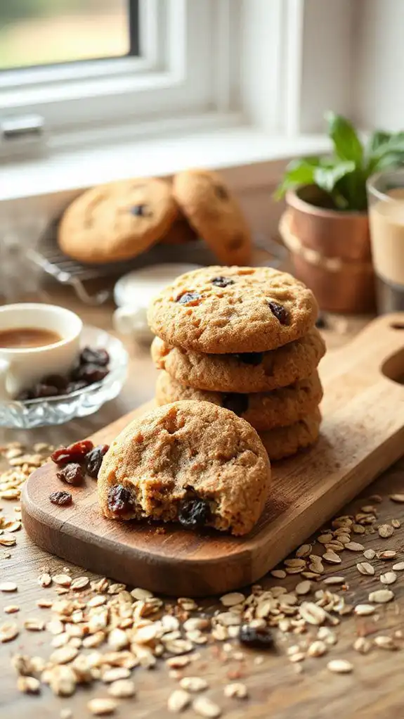 wholesome protein breakfast cookies