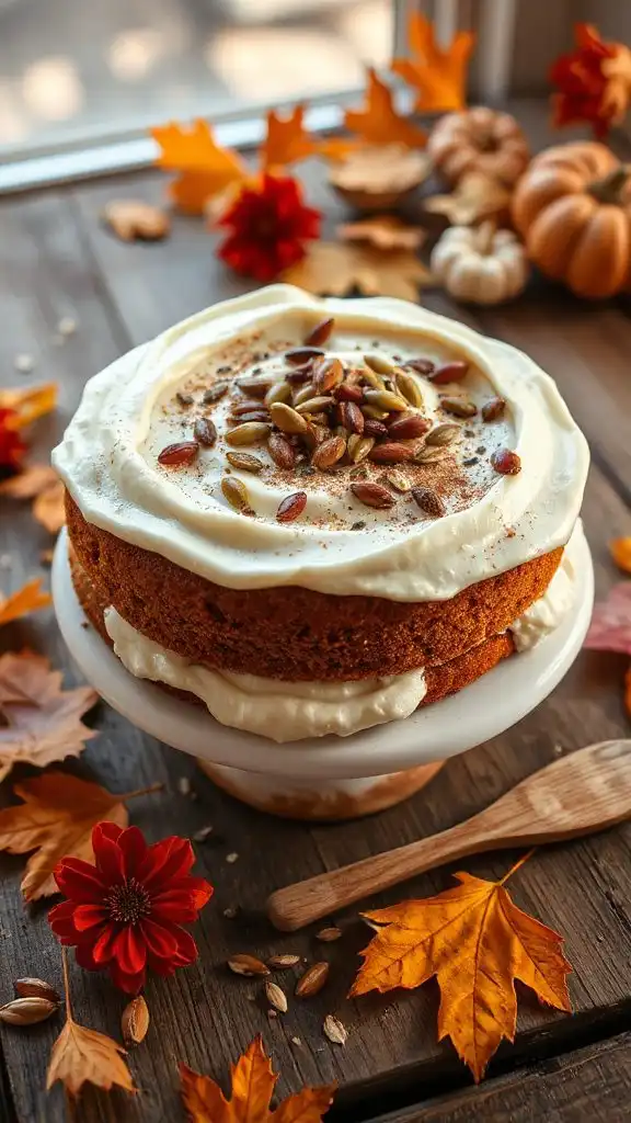 wholesome pumpkin spice cake