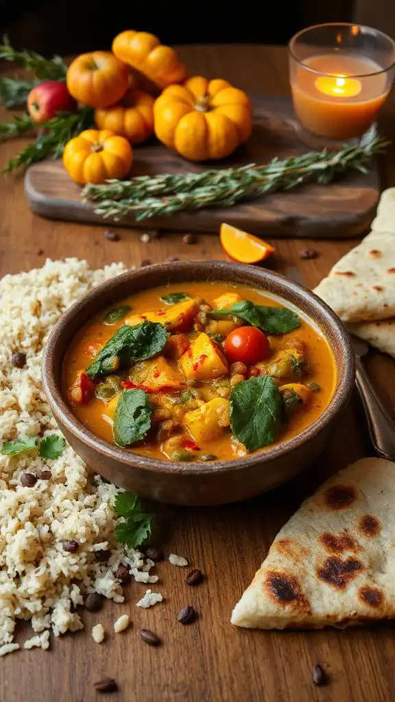 wholesome spiced vegetable curry