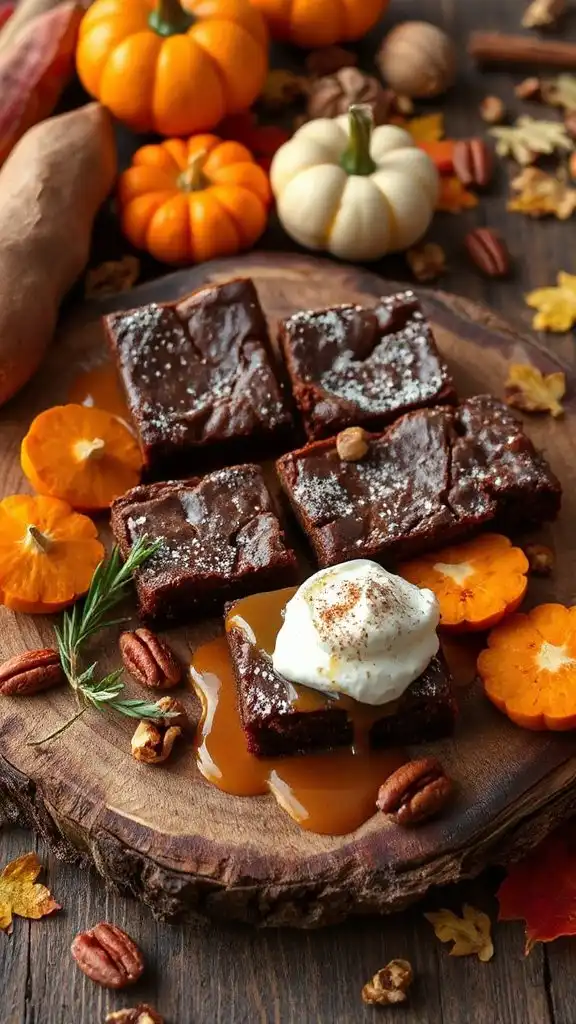 wholesome sweet potato brownies