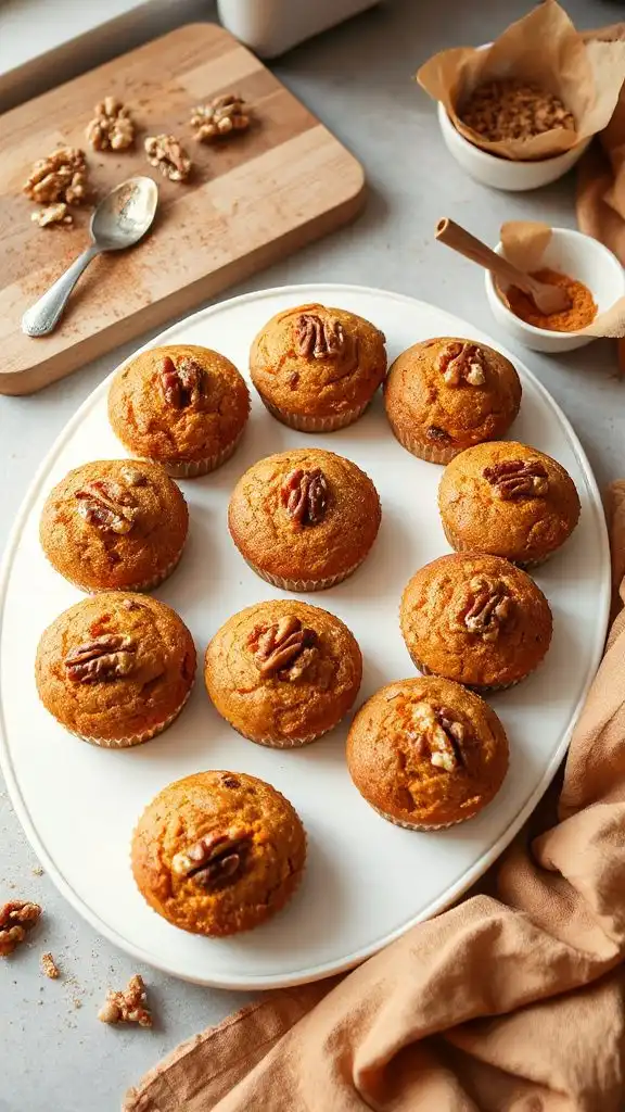 wholesome sweet potato muffins