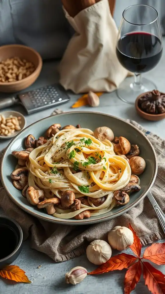 wild mushroom pasta recipe