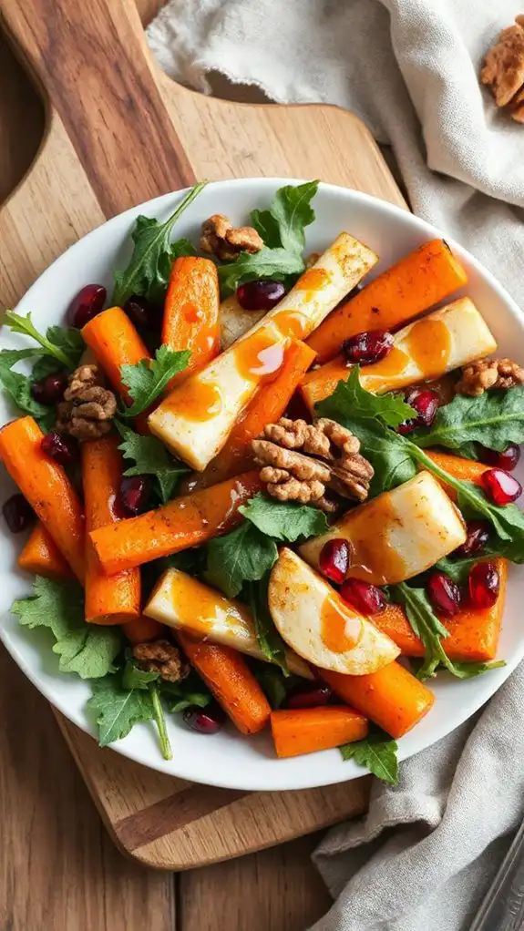 winter root vegetable salad