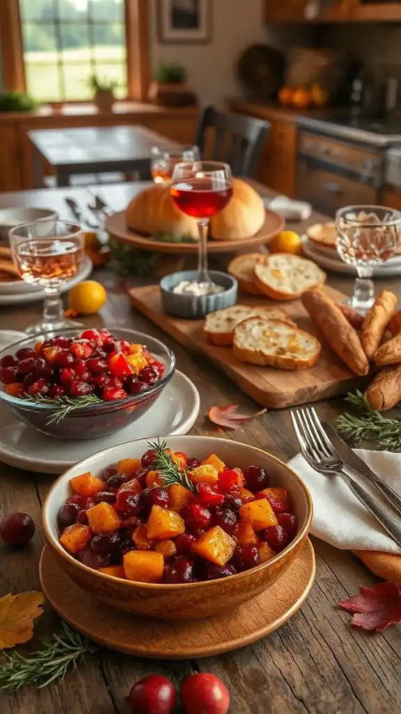 zesty cranberry orange relish