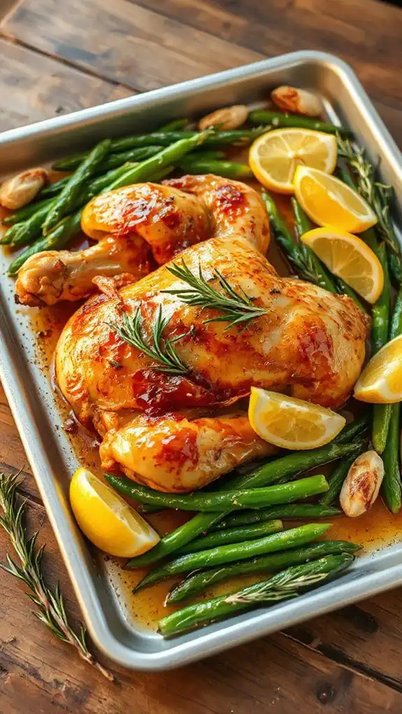 zesty garlic lemon chicken