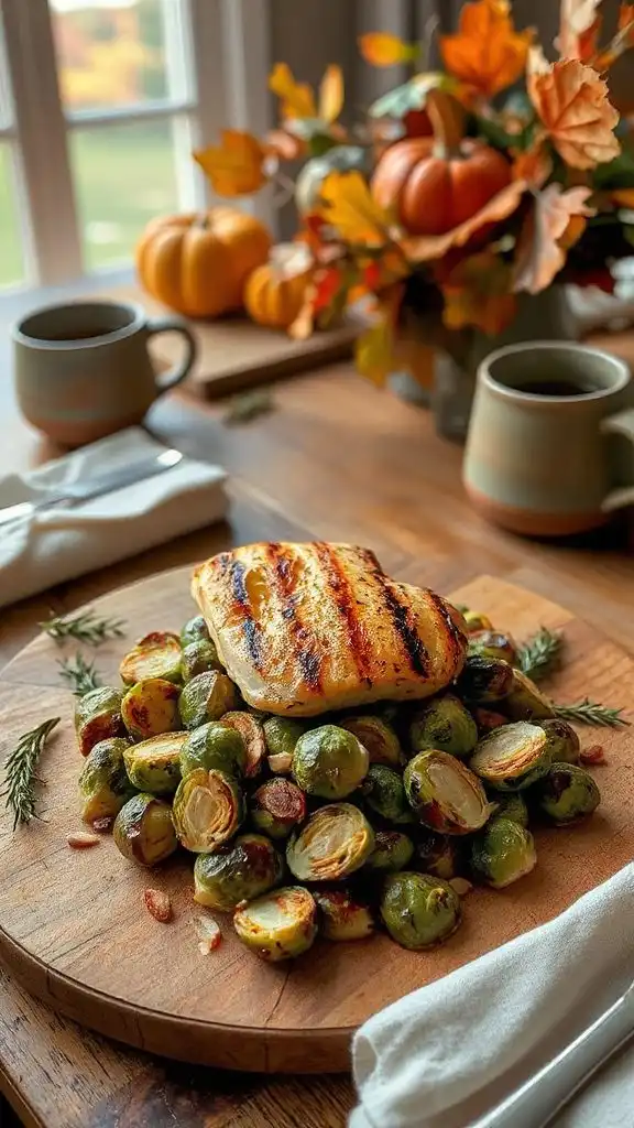 zesty grilled chicken dinner