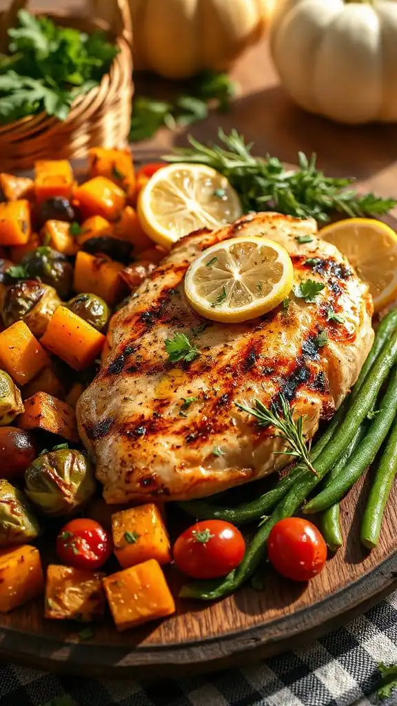 zesty grilled lemon chicken