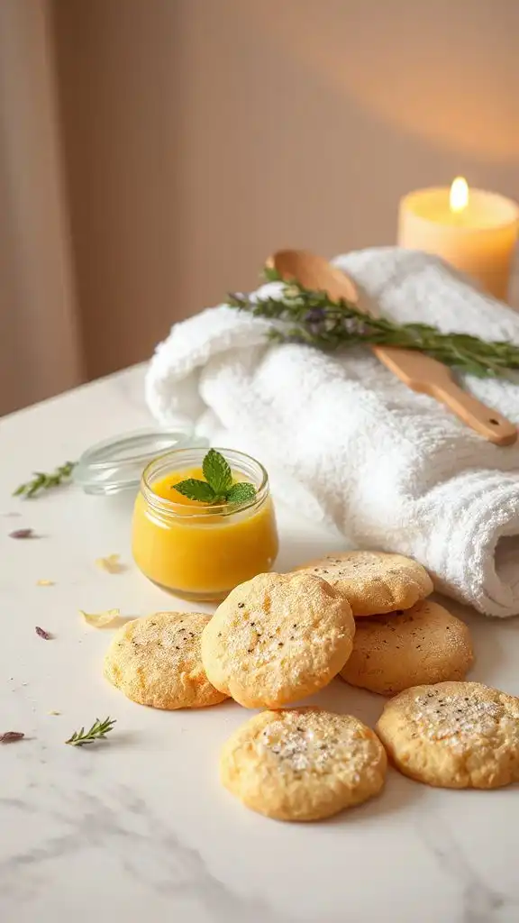 zesty lemon poppy cookies