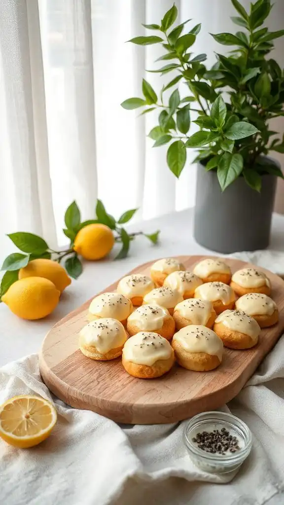 zesty lemon poppy dressing