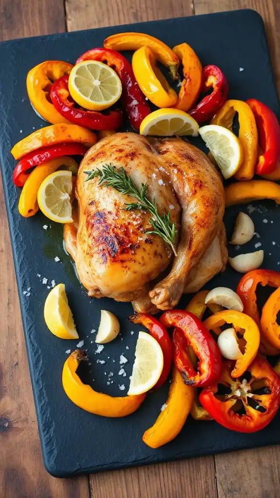 zesty one pan chicken dish