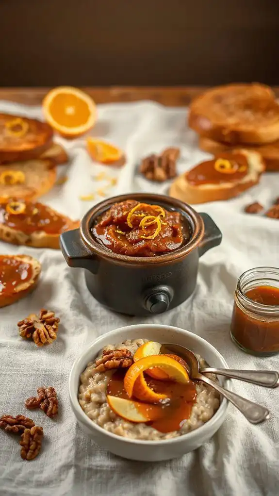 zesty orange infused apple butter