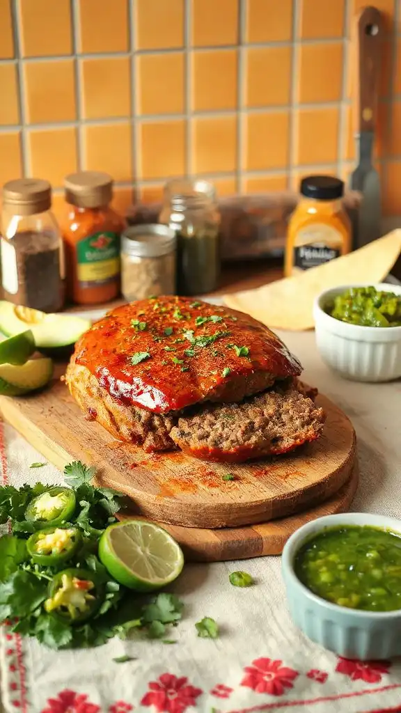 zesty southwestern meatloaf recipe