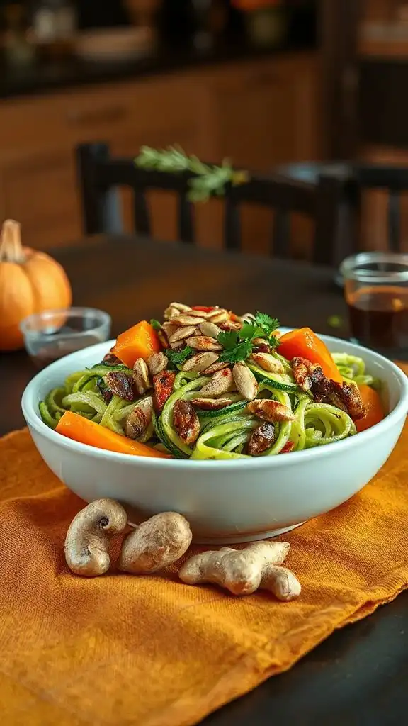 zucchini noodle stir fry recipe