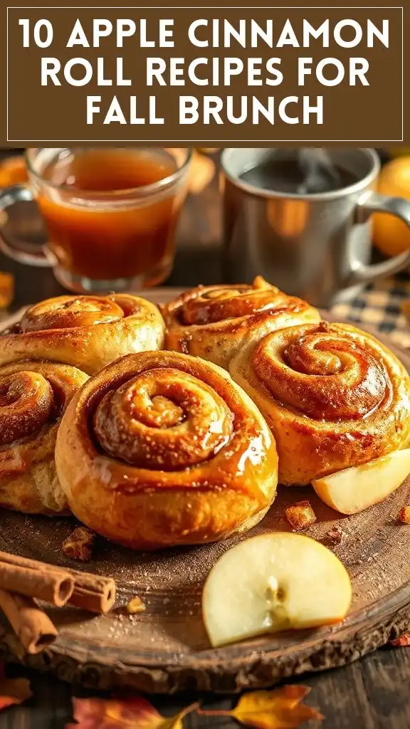 10 Apple Cinnamon Roll Recipes for Fall Brunch