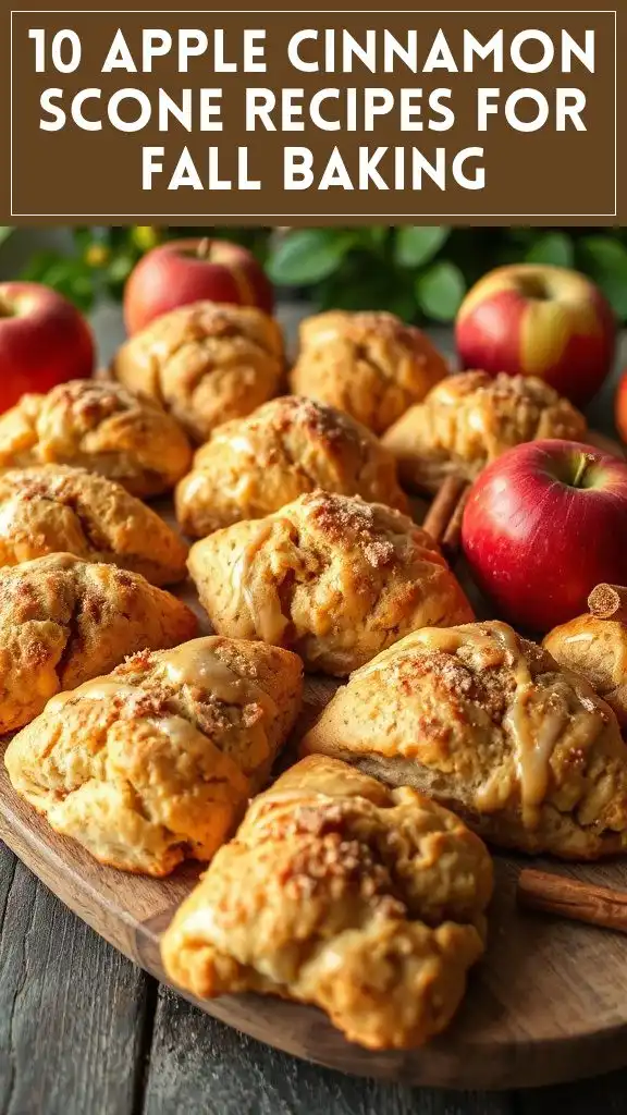 10 Apple Cinnamon Scone Recipes for Fall Baking