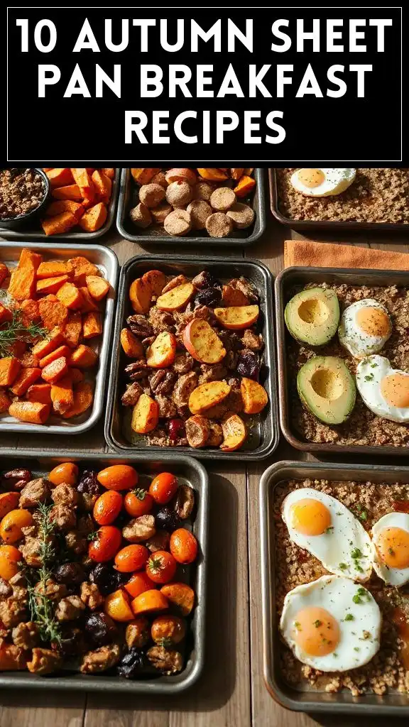 10 Autumn Sheet Pan Breakfast Recipes