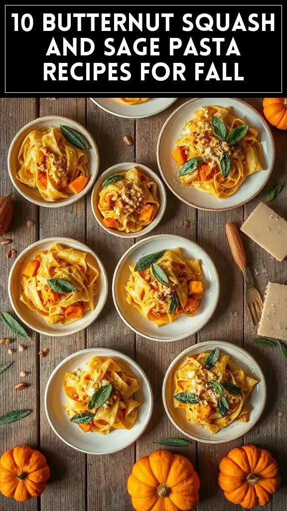 10 Butternut Squash and Sage Pasta Recipes for Fall