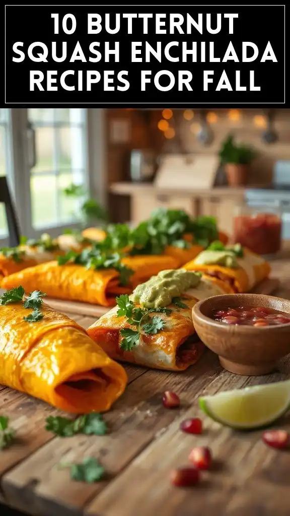 10 Butternut Squash Enchilada Recipes for Fall