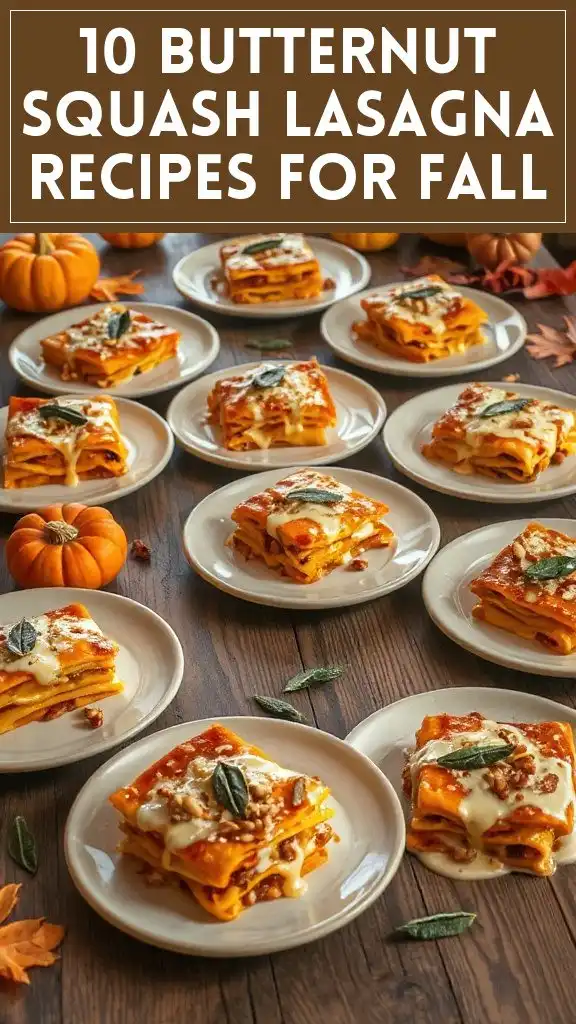 10 Butternut Squash Lasagna Recipes for Fall