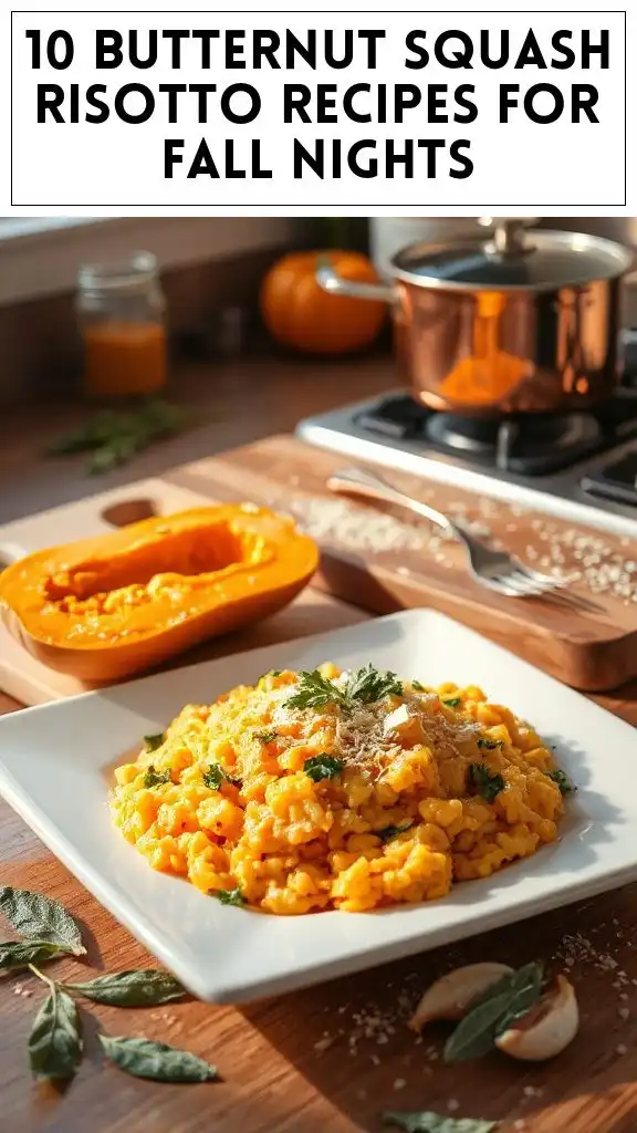 10 Butternut Squash Risotto Recipes for Fall Nights