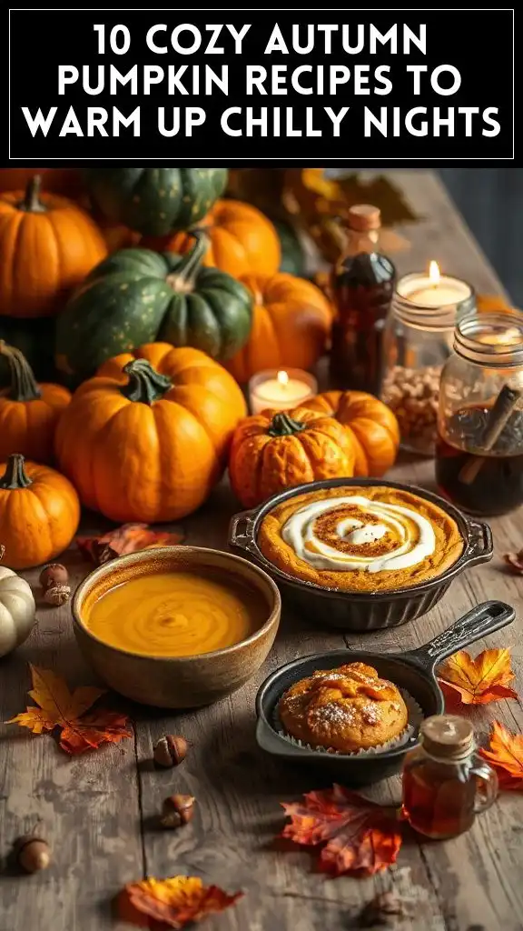 10 Cozy Autumn Pumpkin Recipes to Warm Up Chilly Nights