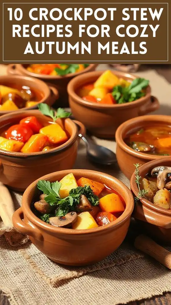 10 Crockpot Stew Recipes for Cozy Autumn Meals