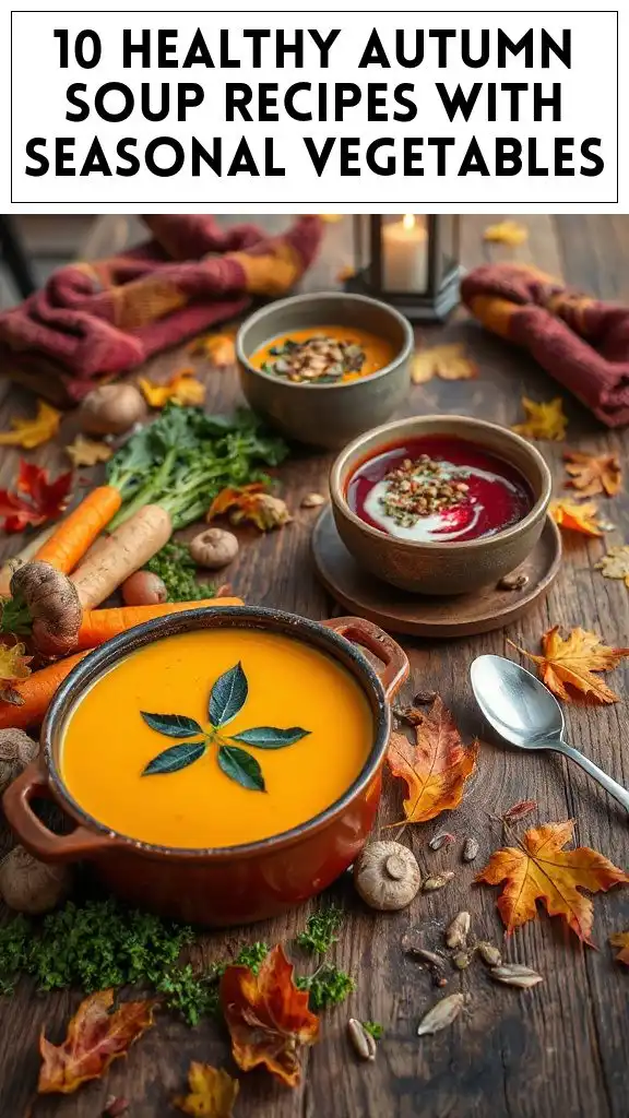 10 Healthy Autumn Soup Recipes With Seasonal Vegetables
