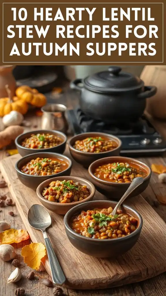 10 Hearty Lentil Stew Recipes for Autumn Suppers