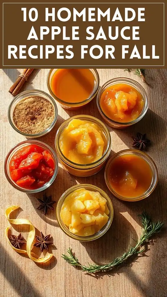 10 Homemade Apple Sauce Recipes for Fall