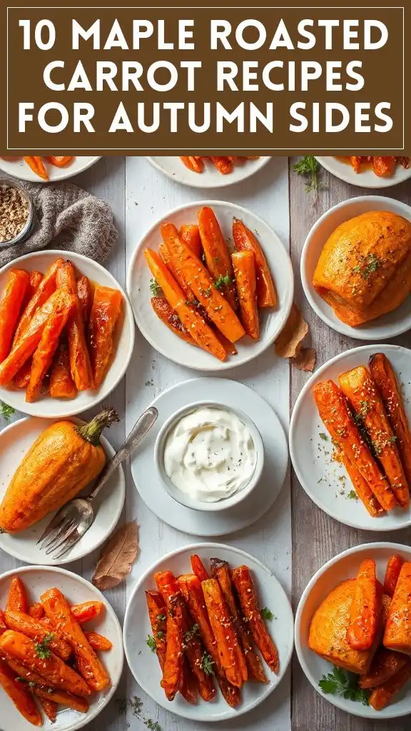 10 Maple Roasted Carrot Recipes for Autumn Sides