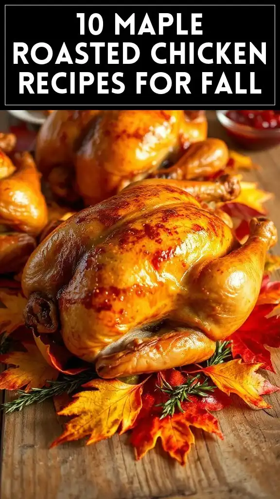 10 Maple Roasted Chicken Recipes for Fall