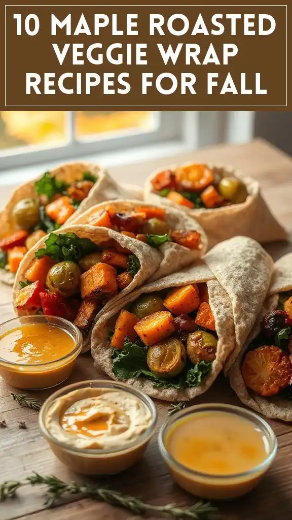 10 Maple Roasted Veggie Wrap Recipes for Fall