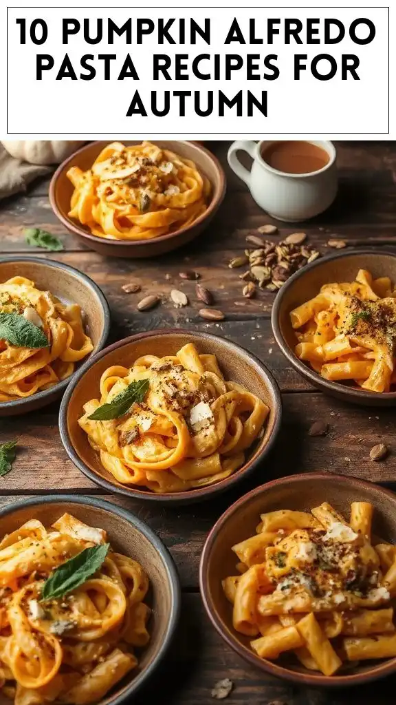 10 Pumpkin Alfredo Pasta Recipes for Autumn