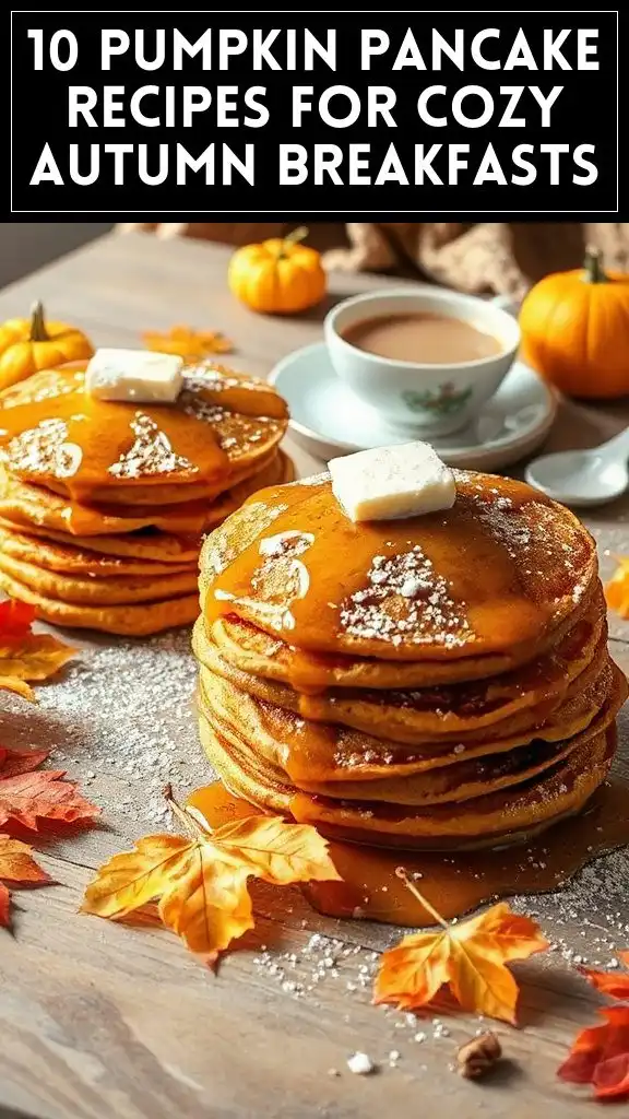 10 Pumpkin Pancake Recipes for Cozy Autumn Breakfasts