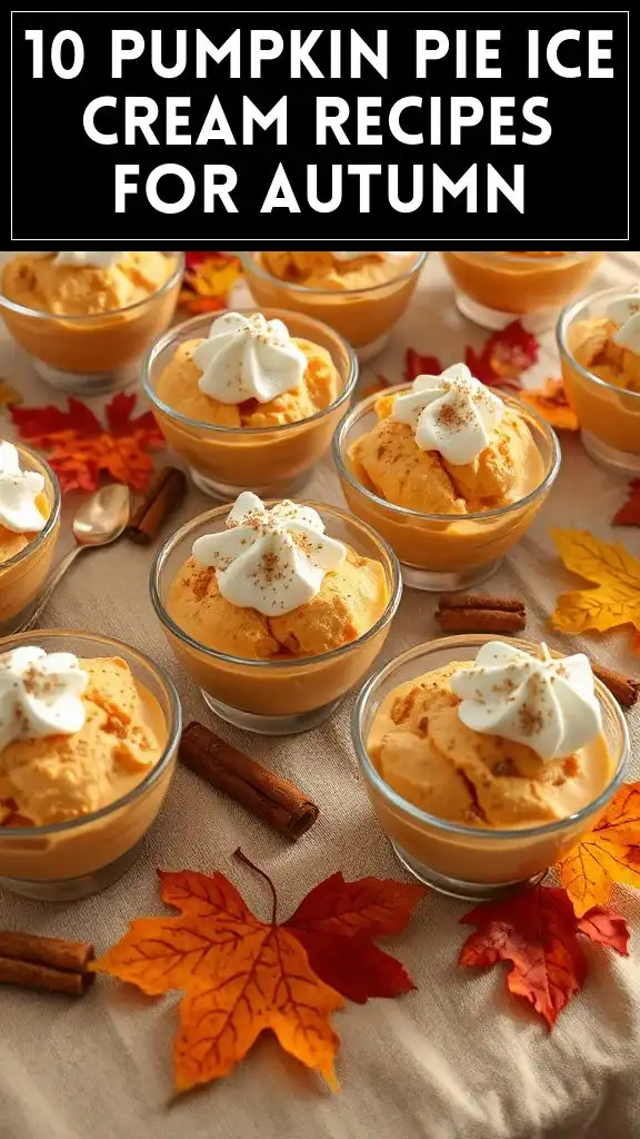 10 Pumpkin Pie Ice Cream Recipes for Autumn