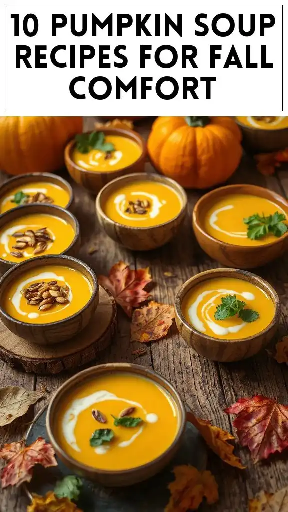 10 Pumpkin Soup Recipes for Fall Comfort