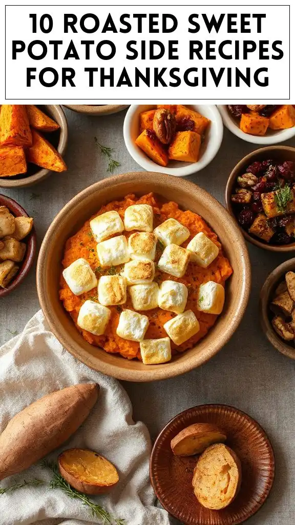10 Roasted Sweet Potato Side Recipes for Thanksgiving