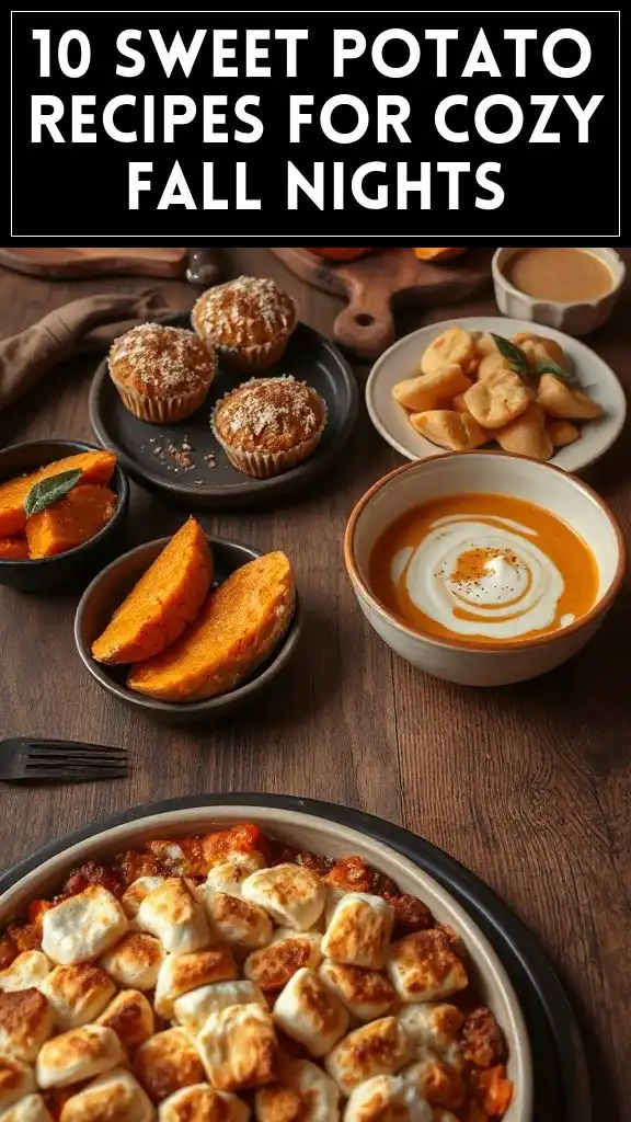 10 Sweet Potato Recipes for Cozy Fall Nights