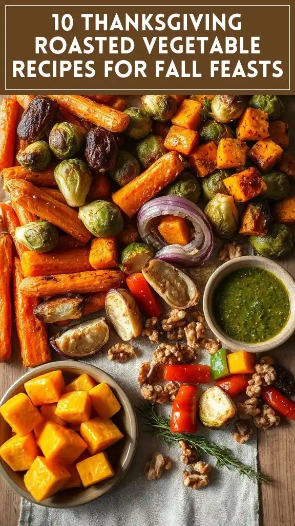 10 Thanksgiving Roasted Vegetable Recipes for Fall Feasts