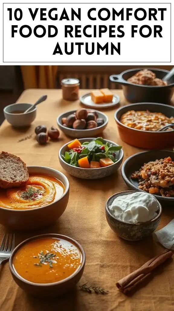 10 Vegan Comfort Food Recipes for Autumn